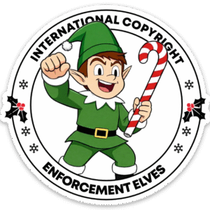 I.C.E. Elf - Vinyl Sticker